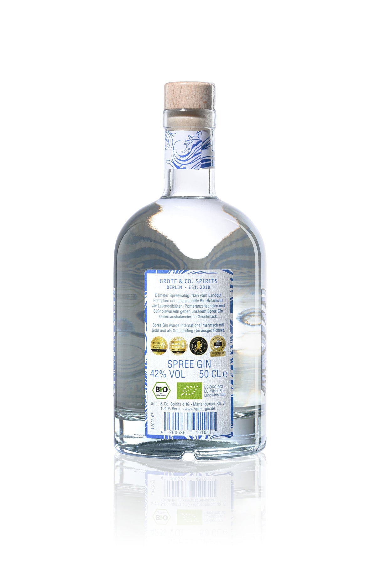 SPREE GIN - ORIGINAL (Bio 0,5 L, 42,% vol.)