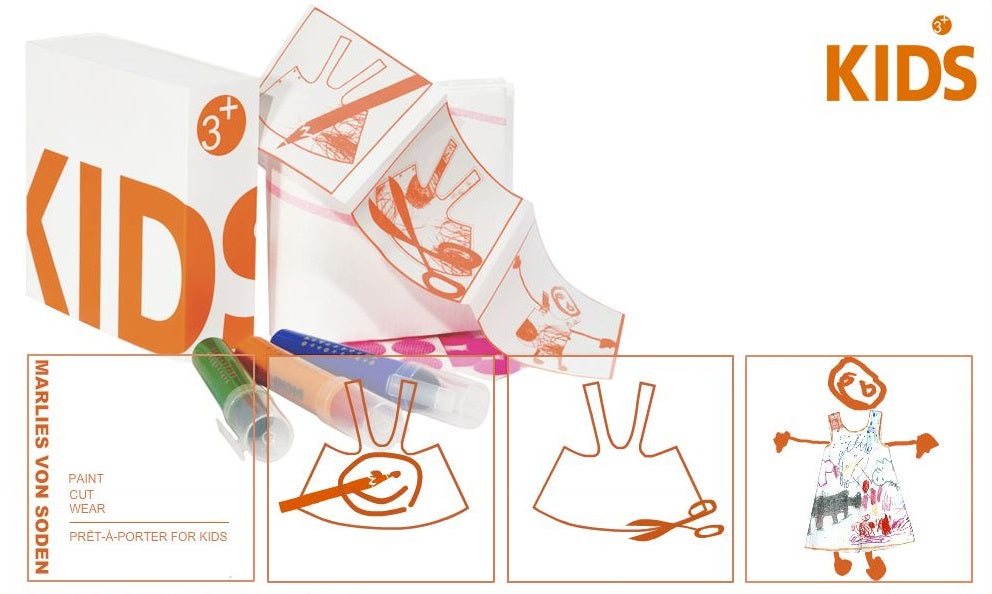 Kids 3+ - Kreativ-Set "Prêt-à-porter für Kinder"