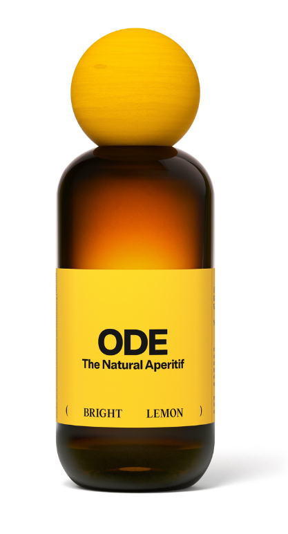 ODE Bright Lemon – mediterraner Aperitif in der 0,5-l-Flasche