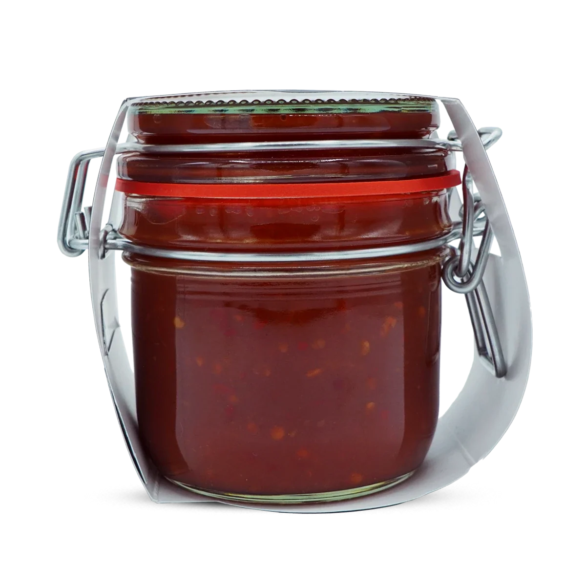 „OPIUM“ Tomaten-Chilisoße im hochwertigen Bügelverschlußglas (215 g)