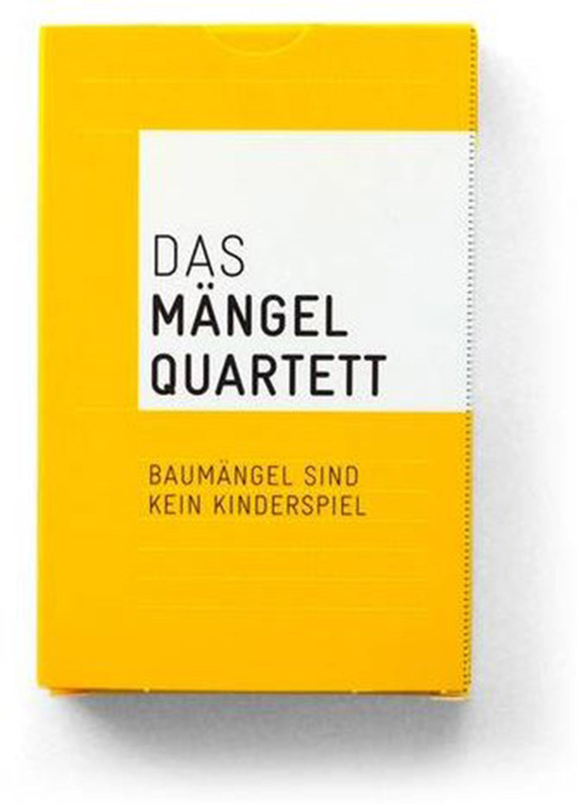 Das Mängelquartett - Baumängel sind kein Kinderspiel!