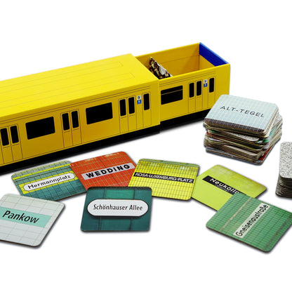 U-Bahn Berlin – Memo-Spiel mit 36 U-Bahn Stationen