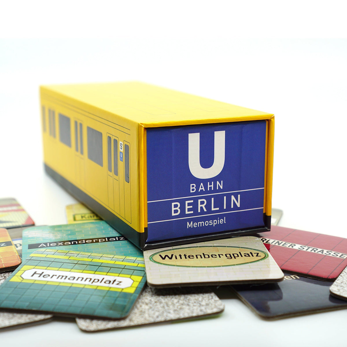 U-Bahn Berlin – Memo-Spiel mit 36 U-Bahn Stationen