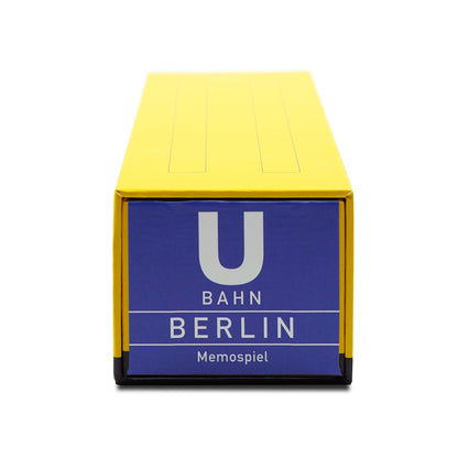 U-Bahn Berlin – Memo-Spiel mit 36 U-Bahn Stationen