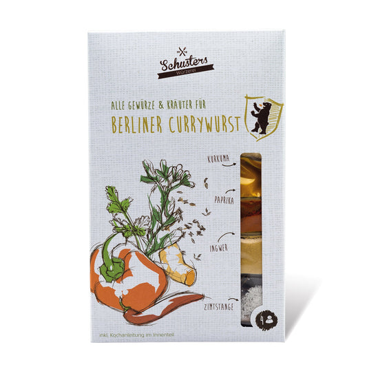 Gewürzmischung Berliner Currywurst (für 4 Personen)