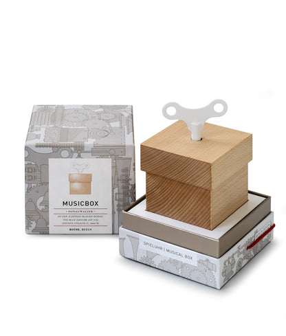Spieluhr Musicbox Buchenholz