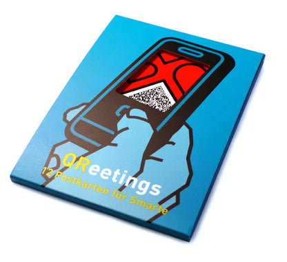 Postkarten-Set Greetings 12er Set