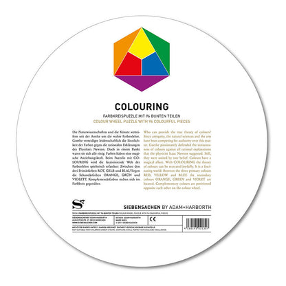 Colouring Farbkreispuzzle