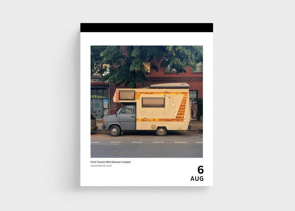 Vans of Berlin – Immerwährender Abreißkalender