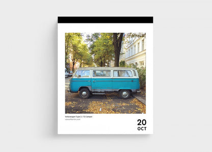 Vans of Berlin – Immerwährender Abreißkalender