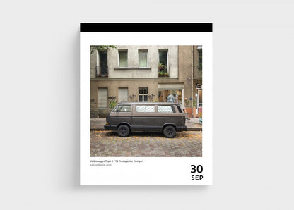 Vans of Berlin – Immerwährender Abreißkalender
