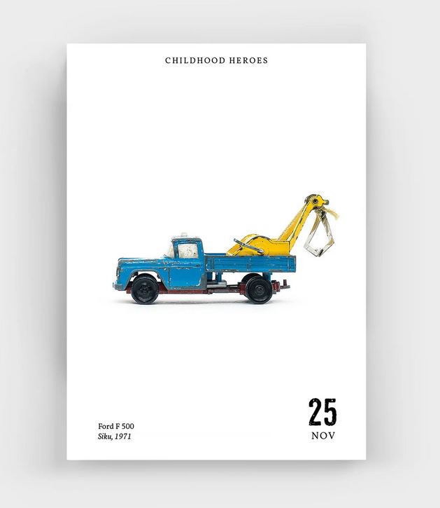 Childhood Heroes – Immerwährender Abreißkalender (Englisch)