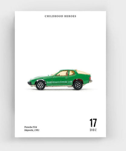 Childhood Heroes – Immerwährender Abreißkalender (Englisch)