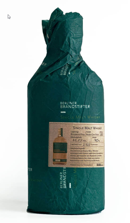 Berliner Brandstifter Single Malt Whisky 43,3 % vol. 0,7 l