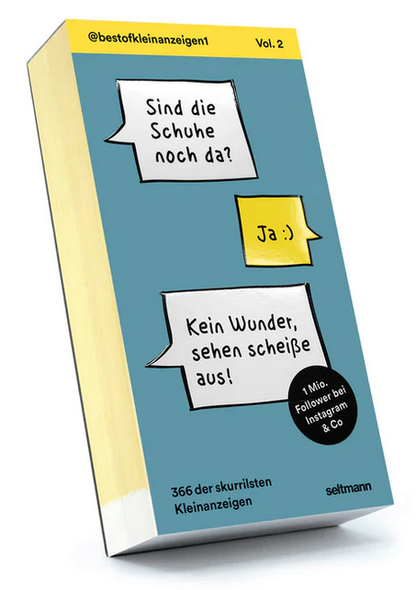 Best of Kleinanzeigen Vol. 2 – Immerwährender Abreißkalender