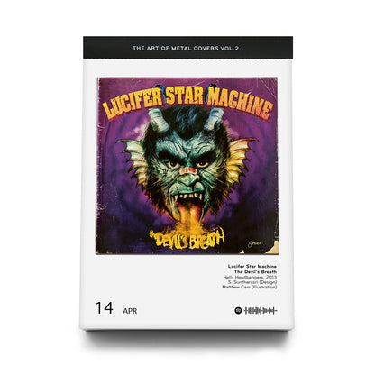 The Art of Metal Covers Vol. 2 – Immerwährender Abreißkalender
