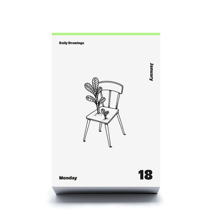Daily Drawings 2027 – Illustrations-Abreißkalender