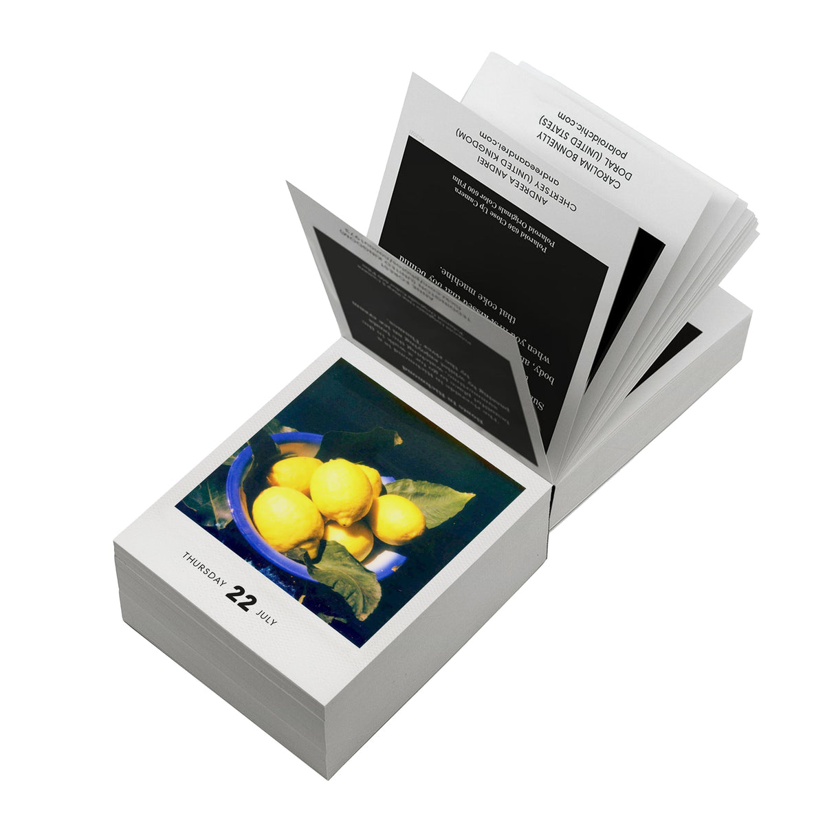 Photodarium 2027 – Foto-Abreißkalender