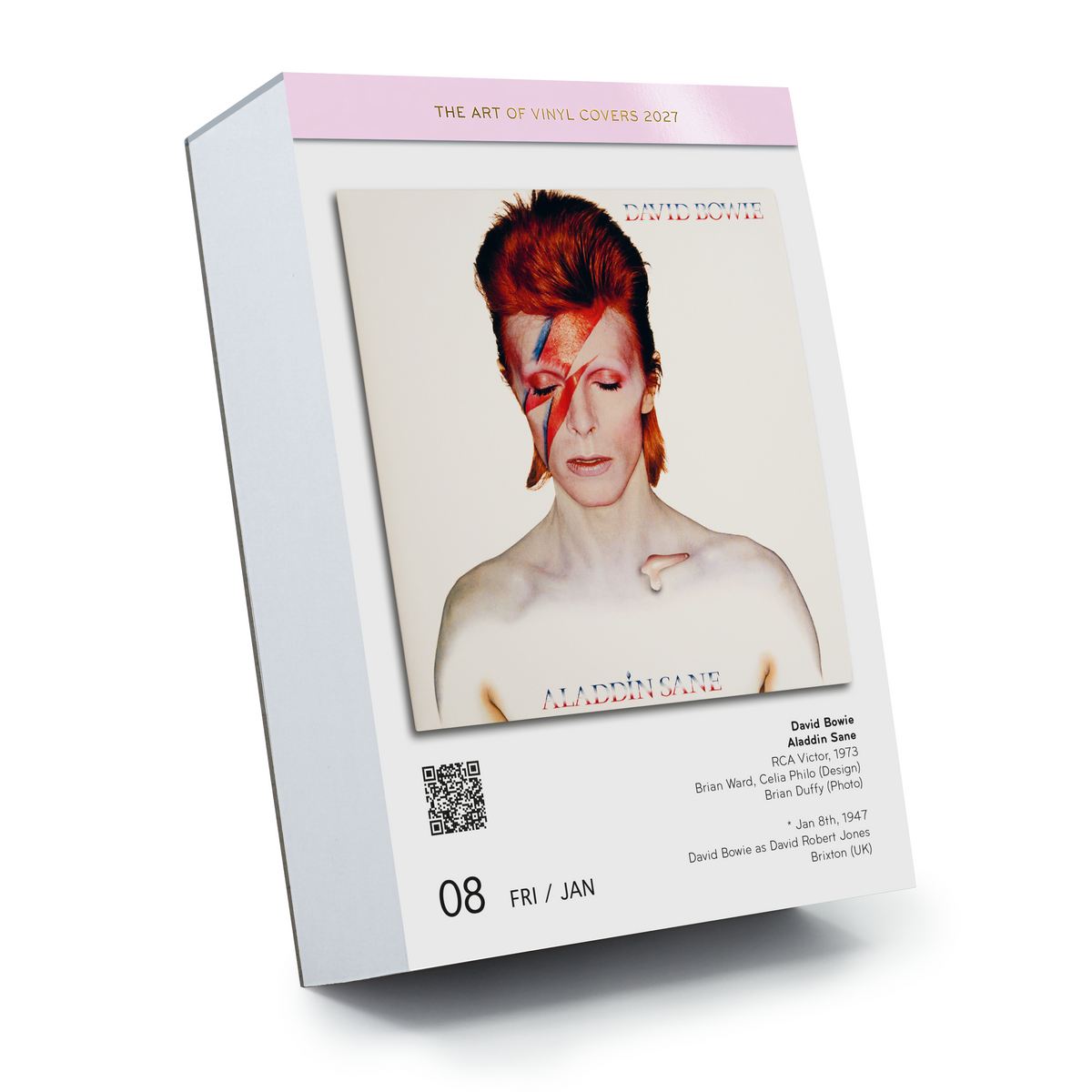 The Art of Vinyl Covers – Abreißkalender 2027