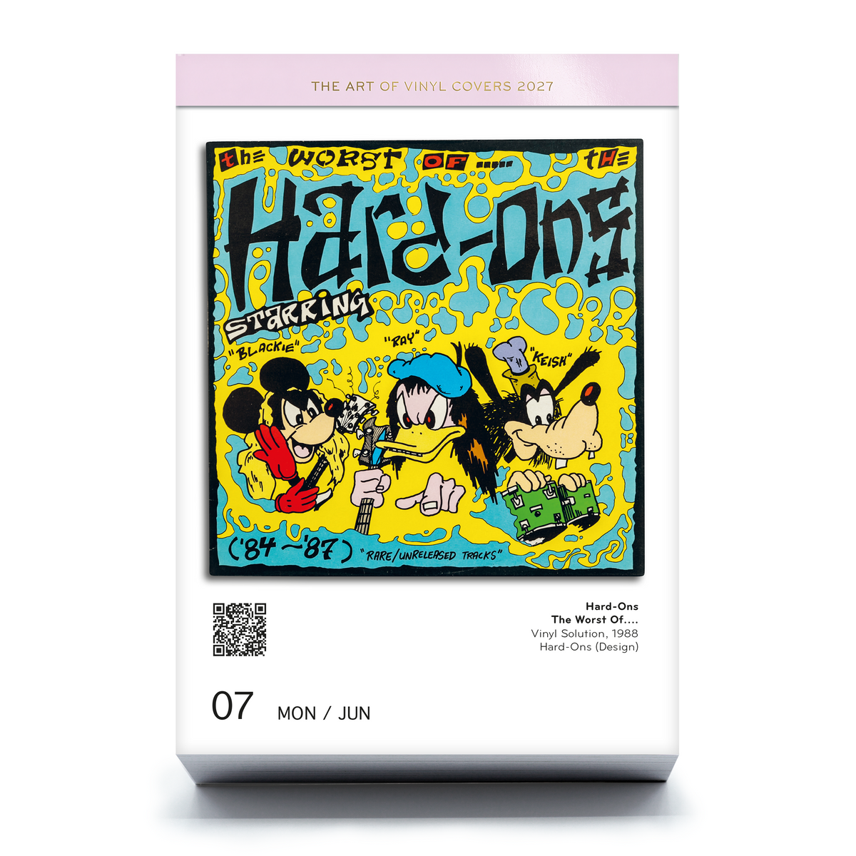 The Art of Vinyl Covers – Abreißkalender 2027