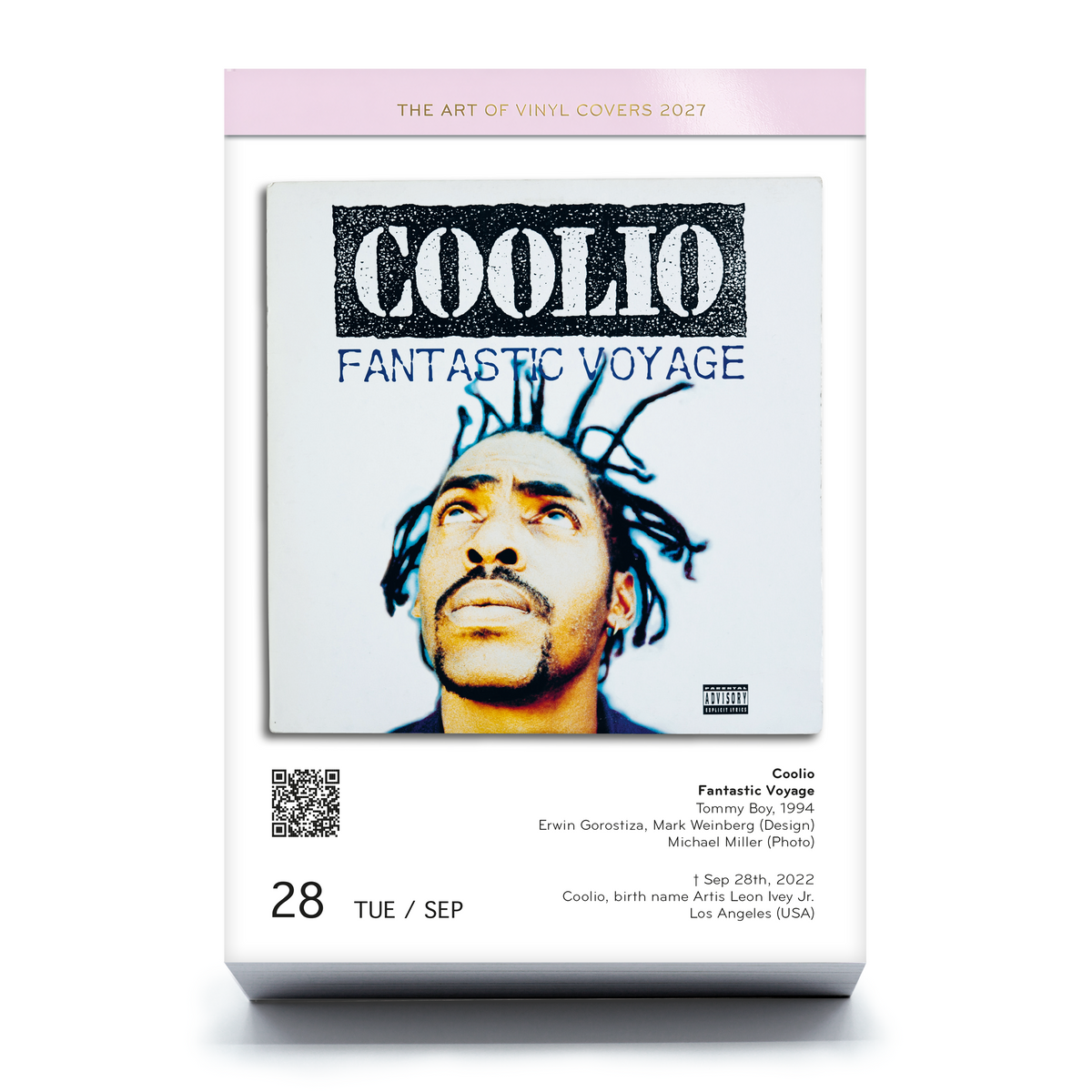 The Art of Vinyl Covers – Abreißkalender 2027