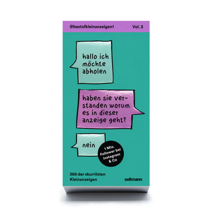 Best of Kleinanzeigen Vol. 3 – Immerwährender Abreißkalender