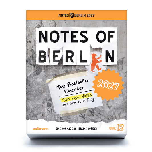 Notes of Berlin 2027 – Berliner Abreißkalender