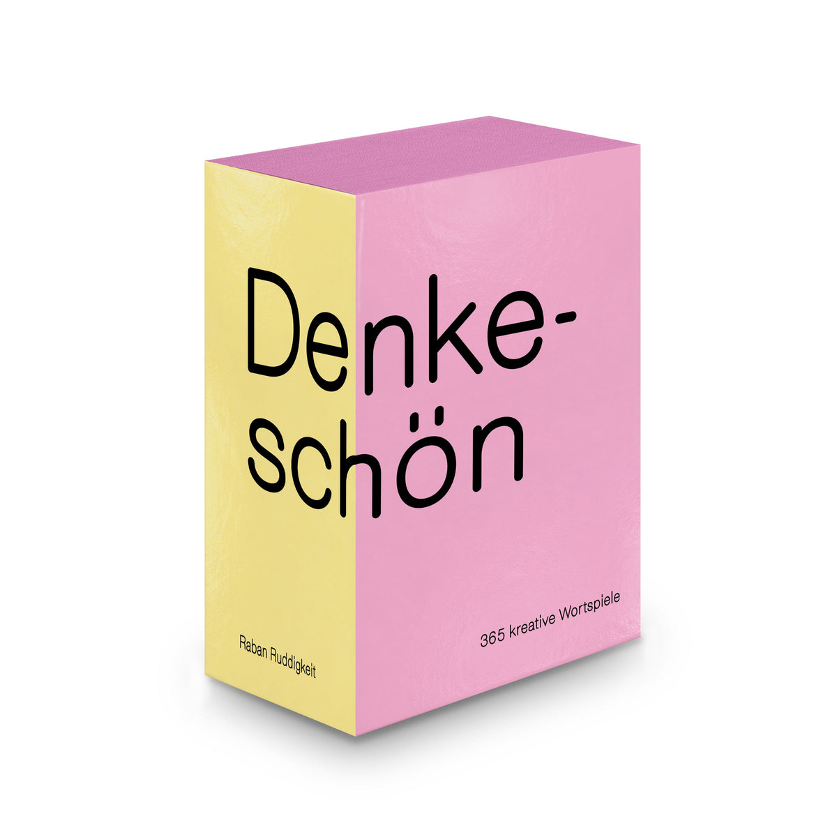 Denkeschön – Immerwährender Wortspiel-Tischkalender