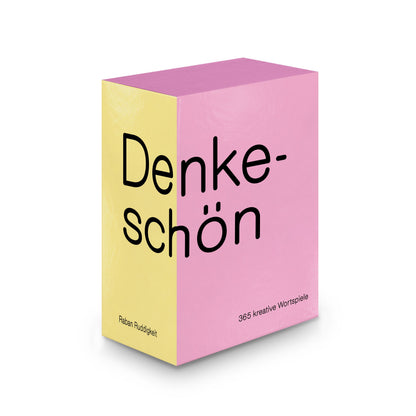 Denkeschön – Immerwährender Wortspiel-Tischkalender