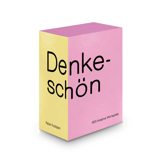 Denkeschön – Immerwährender Wortspiel-Tischkalender