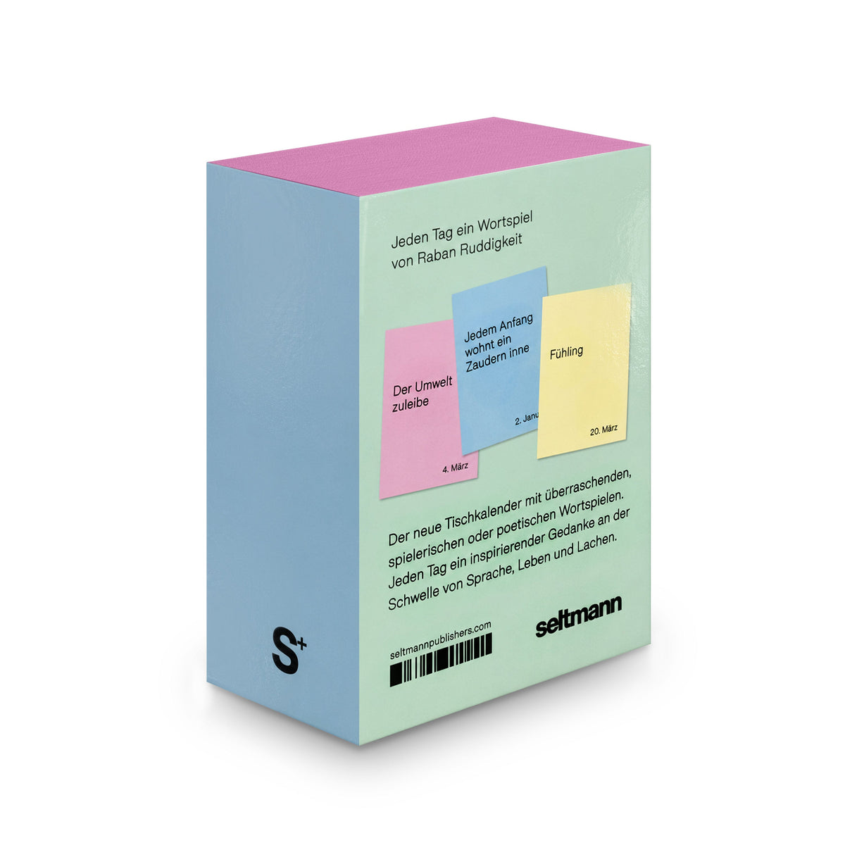 Denkeschön – Immerwährender Wortspiel-Tischkalender