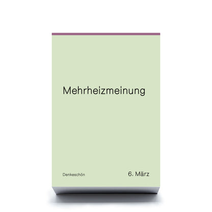 Denkeschön – Immerwährender Wortspiel-Tischkalender