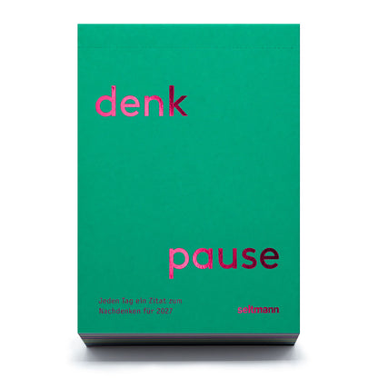 Denkpause 2027 – radioeins-Zitatekalender