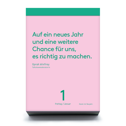 Denkpause 2027 – radioeins-Zitatekalender