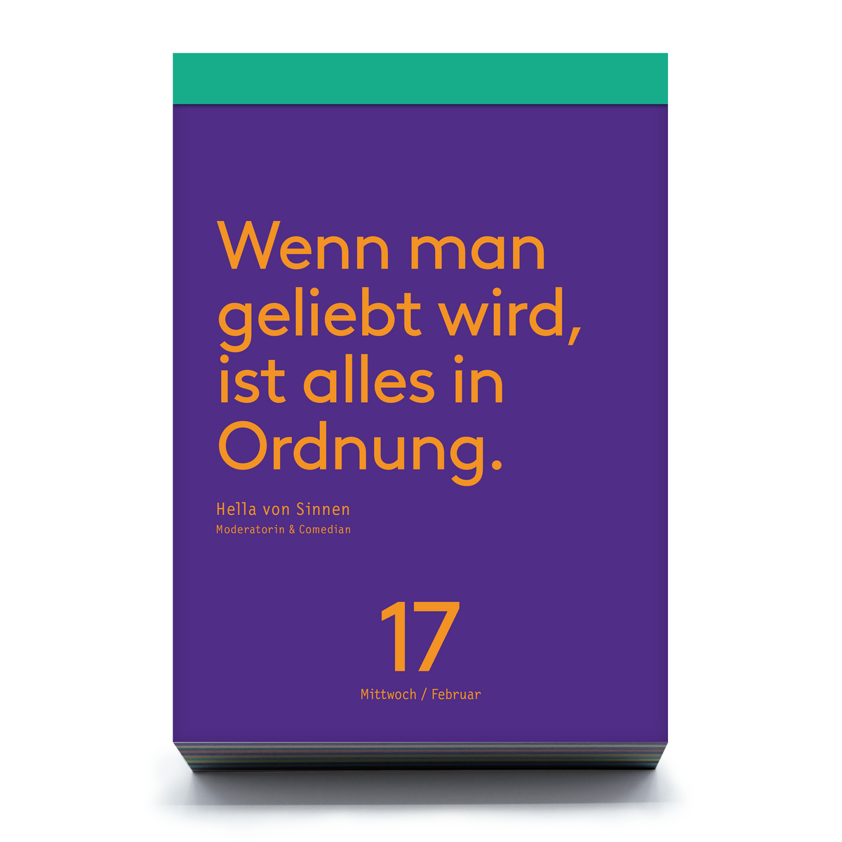Denkpause 2027 – radioeins-Zitatekalender