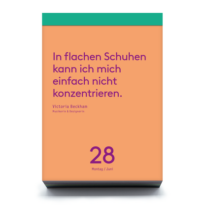 Denkpause 2027 – radioeins-Zitatekalender