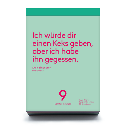 Denkpause 2027 – radioeins-Zitatekalender