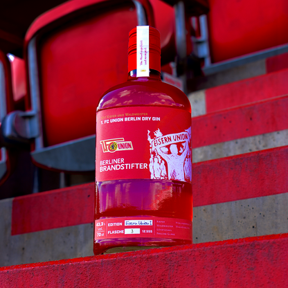 Berliner Brandstifter 1. FC Union Berlin Dry Gin 43,3 % vol. 0,7 L
