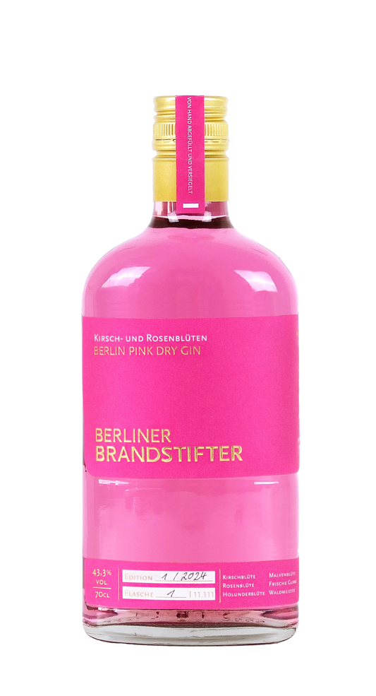 Berliner Brandstifter Berlin Pink Dry Gin 43,3 % vol.0,7 l