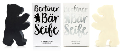 Berliner Bär Seife schwarz&weiß