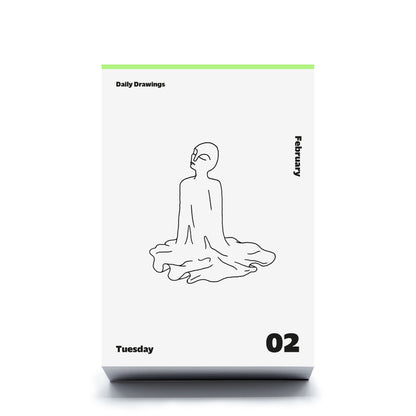 Daily Drawings 2027 – Illustrations-Abreißkalender