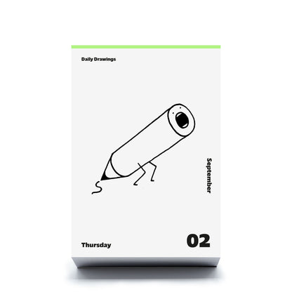 Daily Drawings 2027 – Illustrations-Abreißkalender