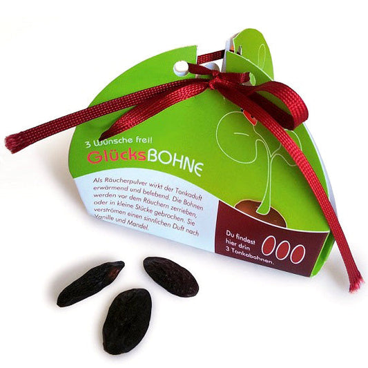 Glücksbohne Tonkabohne 3er set