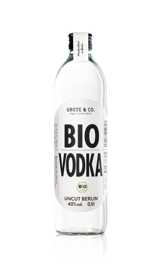 Bio Vodka Uncut Berlin (Bio 0,5 L, 40% vol.)