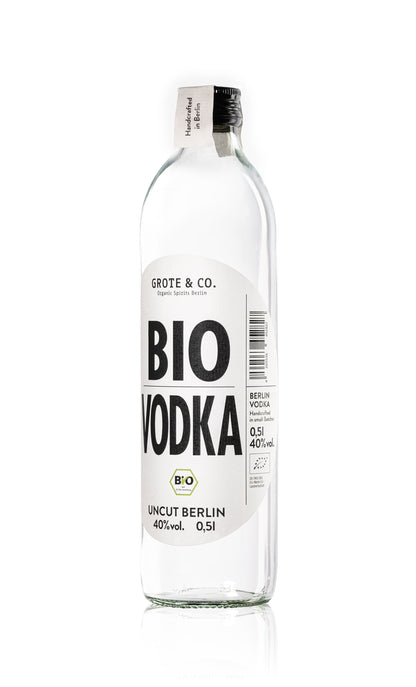 Bio Vodka Uncut Berlin (Bio 0,5 L, 40% vol.)