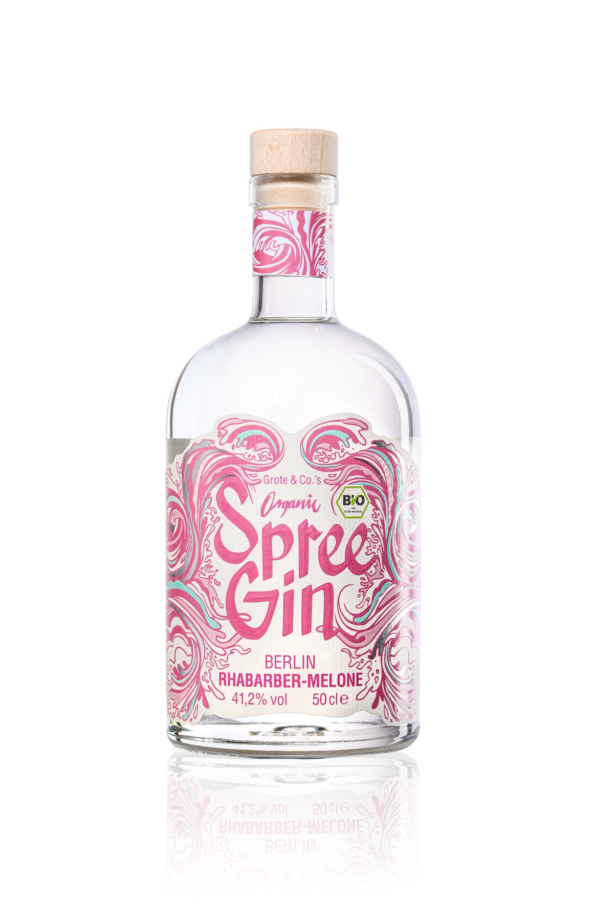 Spree Gin Rhabarber Melone (Bio 0,5 L, 41,2% vol.)