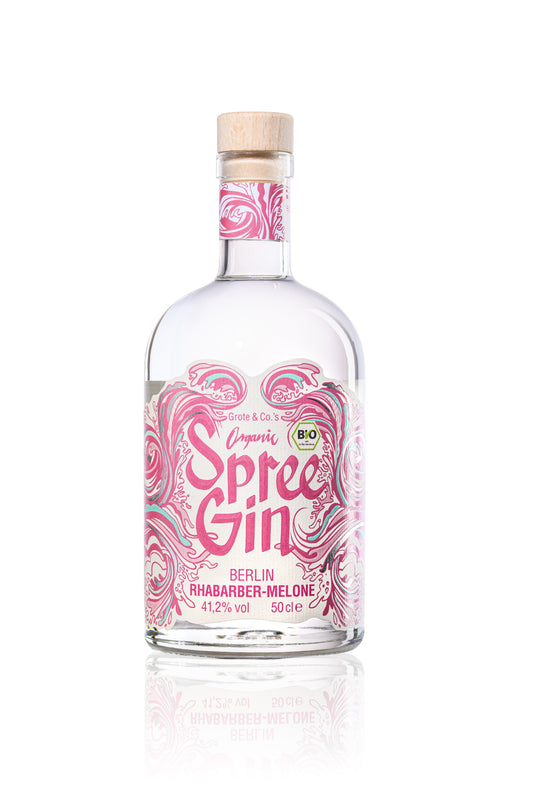 Spree Gin Rhabarber Melone (Bio 0,5 L, 41,2% vol.)