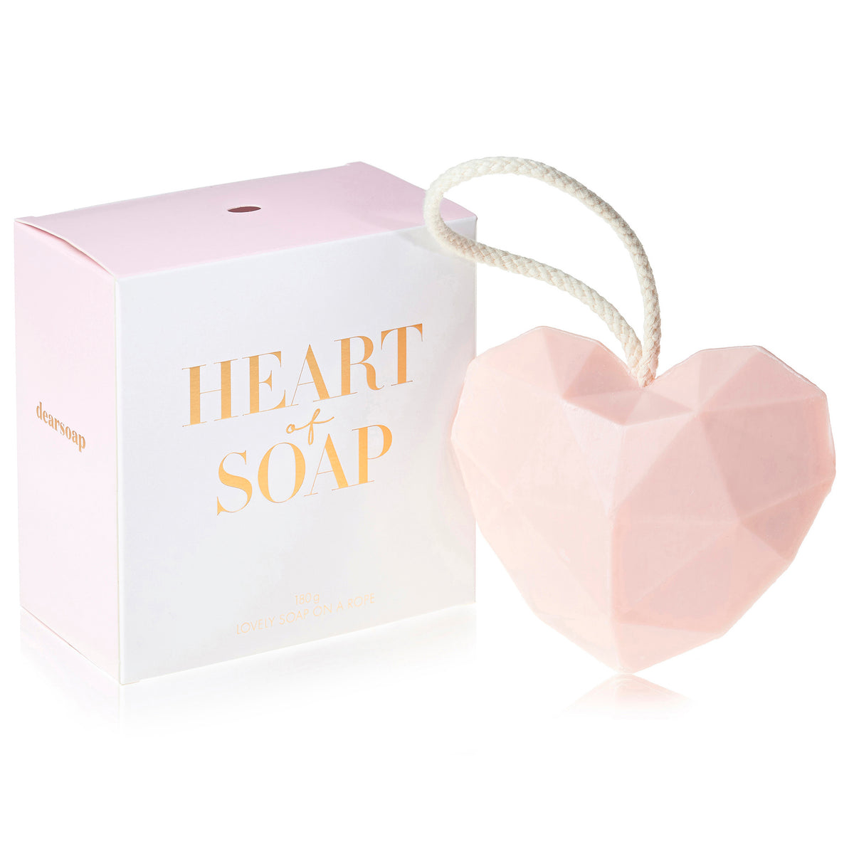 Big Heart of Soap - Große Herzseife mit Kordel
