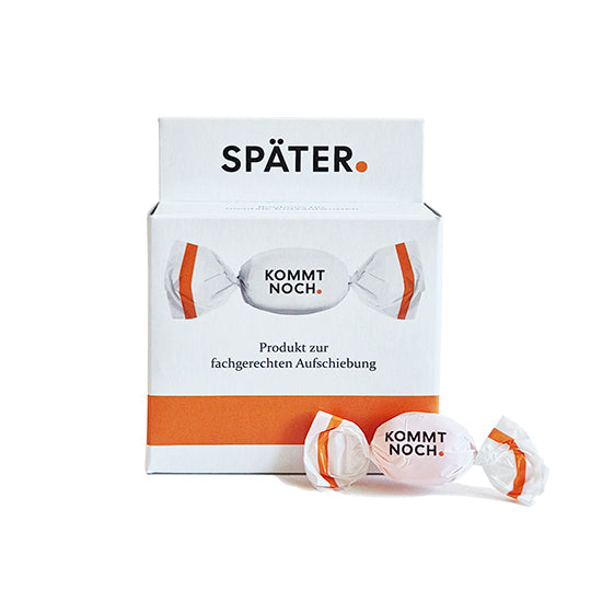 Nö-Später-Egal. Bonbons für mentale Kurzantworten