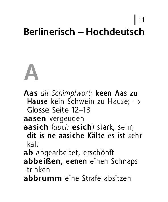 Langenscheidt Lilliput – Wörterbuch Deutsch-Berlinerisch